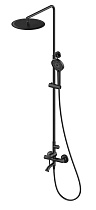 Душевая стойка Wonzon&Woghand Tor WW-88047073-MB черный матовый