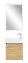 Тумба с раковиной BelBagno Kraft Mini 50 см Rovere Nebrasca Nature, L