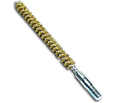 Щетка ерш Lessmann 8х80х115 мм М6, латунь 0.15 мм 500708
