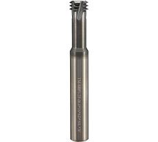 Резьбофреза твердосплавная BSKT 3-витковая М8 шаг 1.25мм AlTiSiN 6.0х16х50х6мм BSE008S016
