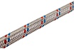 Подводка для воды (М10х18 мм; G1/2; 0.8 м; гайка-штуцер) Valtec VTf.003.IS.0418080
