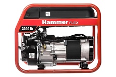 #ЗНАЧ! Hammer Бензоэлектростанция flex 3квт 220в 50гц бак 15л непр.9ч Hammer (13180) GN3000