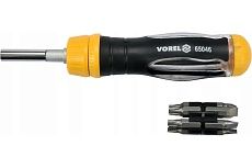 Телескопическая магнитная отвертка Vorel 13 предметов 65046