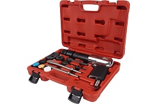 Пневмомолоток JTC с набором зубил, 12 предметов 7748