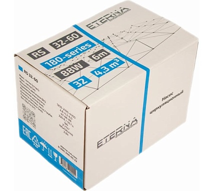 Циркуляционный насос ETERNA Engineering RS 32-60 eternars_326