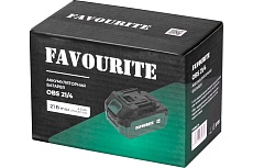 Батарея аккумуляторная Li-ion 21В, 4Ач, 1.1-1.3А One battery system Favourite OBS 21/4