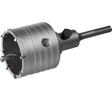 Коронка с державкой по бетону Зубр 68 мм, SDS-Plus 29211-68