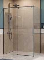 Душевой уголок BelBagno SOFT_CLOSE-1-AH-1-160/90-C-GM 160x90 прозрачный, оружейная сталь