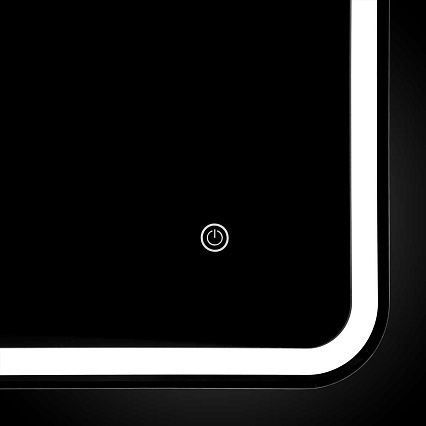 Зеркало Vincea VLM-3VC9008 90x80 см, сенсорный выключатель, диммер Зеркало Vincea VLM-3VC9008 90x80 см, сенсорный выключатель, диммер