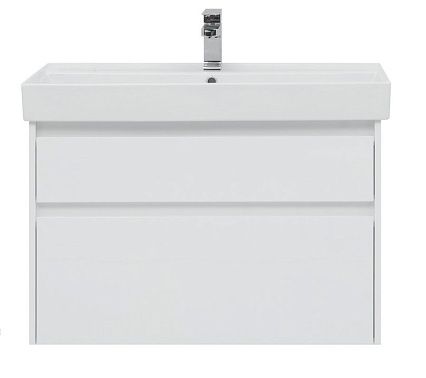 Тумба с раковиной Aquanet Nova Lite 90 см, 2 ящика
