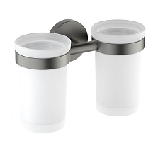 Держатель для стакана Aquatek Европа AQ4117BGM оружейная сталь