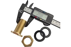 Штуцер для врезки в бочку 1/2&quot; НР HG 1896103