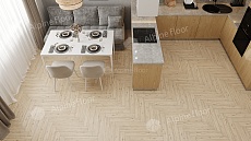 Ламинат Alpine Floor Herringbone 12 Pro Дуб Лион 606x101x12 мм, LF106-1A