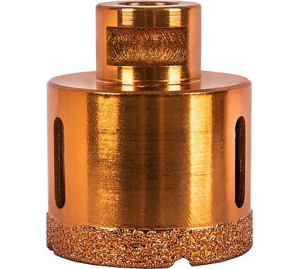 Коронка алмазная универсальная (55 мм; М14) для УШМ Практика 641-060
