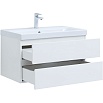 Мебель для ванной Aquanet Беркли 80 см белый глянец