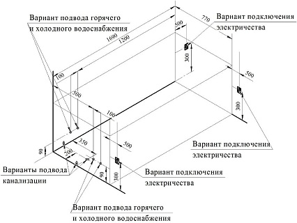 Акриловая ванна Ваннеса Роза 169х77 см