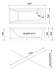 Акриловая ванна Тритон Тори 160x70 см