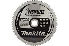 Диск пильный для алюминия EFFICUT 260x30x1.85/1.5 мм, 81T Makita E-06317