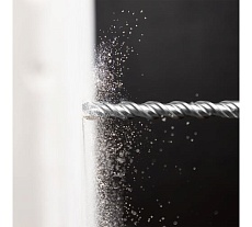 Бур по бетону, двойная спираль, Cobalt W-tip (14x260 мм; SDS PLUS) Denzel 705032