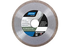 Алмазный диск со сплошной кромкой 125x22.2, керамическая плитка NORTON 70184601275
