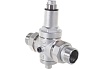Редуктор давления MALGORANI Eurobrass с американками, НН, 1"1/2, PN25, никель 142.112.N