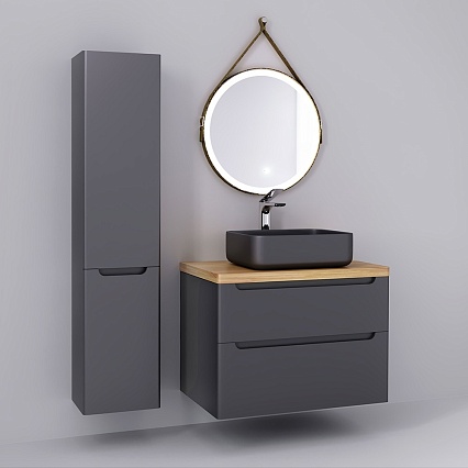 Мебель для ванной Jorno Wood 80 см