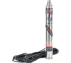 Скважинный винтовой насос Verton DW90/550S (550Вт,Qmax 32л/мин,Hmax 90м,d насоса 76мм, верх.забор) 01.13295.13328