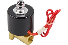 Электромагнитный клапан DN.ru VS2W-100V-NC Ду10 Ру10 3/8 НЗ VITON 220В AC D130-03291