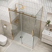 Душевой уголок Grossman Classic 120.K33.04.1010.32.00 100x100 прозрачный, золото сатин