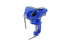 Тиски Политех мини поворотные с наковальней 60 мм, 2549106