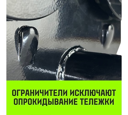 Тележка для ручных талей с цепным приводом HITCH TR200, 1 т, 3 м SZ061014