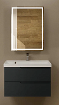 Мебель для ванной AQUAme S3 80 см антрацит