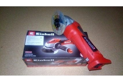 Аккумуляторная угловая шлифмашина Einhell PXC TE-AG 18/115 Li-Solo 4431110