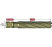 Сверло корончатое Karnasch 49x110 HARD-LINE 20.1660N-49