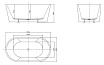 Акриловая ванна BelBagno BB202 150x80 белый