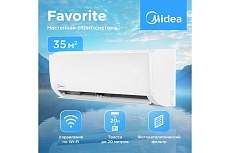 Сплит-система Midea с Wi-Fi контроллером MSFRW-12HRN8