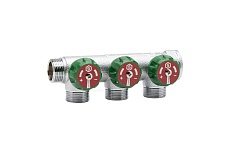 Регулирующий коллектор STOUT 3/4, 3 отвода 1/2 SMB-6850-341203 RG008UJDITG2F9