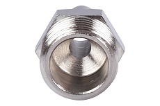 Штуцер НР никелированный 1/2&quot;x10 мм STOUT RG008T5Q73SB92