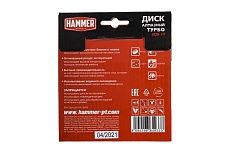 Диск алмазный универсальный Турбо Flex 206-111 DB TB (115x22 мм) Hammer 30695