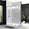 Душевой уголок BelBagno UNO-195-AH-2-120/100-CH-CR 120x100 шиншилла, хром