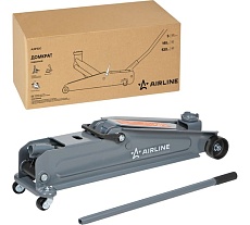 Домкрат подкатной Airline 3т (MIN - 148 мм, MAX - 530 мм) AJ3F530