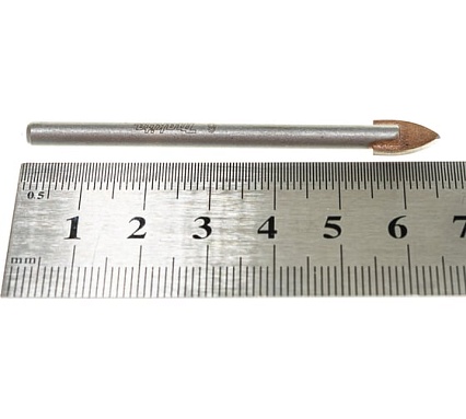 Сверло Makita 6х65мм по стеклу D-25149