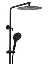 Душевая стойка Wonzon&Woghand Stick WW-88739903-MB термостат, черный матовый