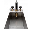 Ручной опрессовщик Icomar INOX 60 бар, двухклапанный, нержавеющая сталь 00915.5