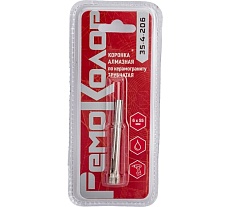 Коронка алмазная по стеклу и керамограниту (6x55 мм; цилиндрический хвостовик) РемоКолор 35-4-206