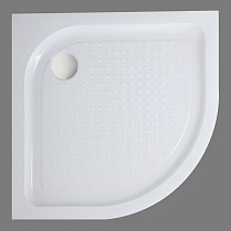 Поддон для душа BelBagno TRAY-BB-R-85-550-15-W 85x85 четверть круга