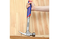 Молоток-гвоздодер WORKPRO 560г, цельнометаллический, кованый WP241015