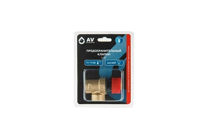 Предохранительный клапан AV Engineering 1/2 2.5 бар AVE3690125