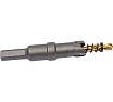 Коронка по металлу твердосплавная с центрирующим сверлом 16 мм Vertextools 1819-16