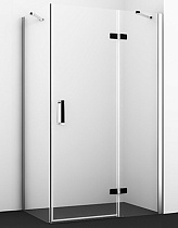 Душевой уголок WasserKRAFT Aller 10H10RBLACK MATT 120x100 правый